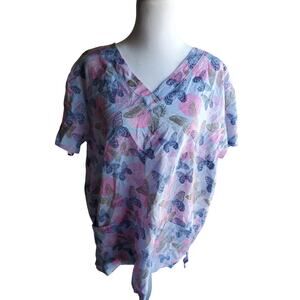 Woman's Butteryfly Scrub - Size XL - 20 W x 26 L